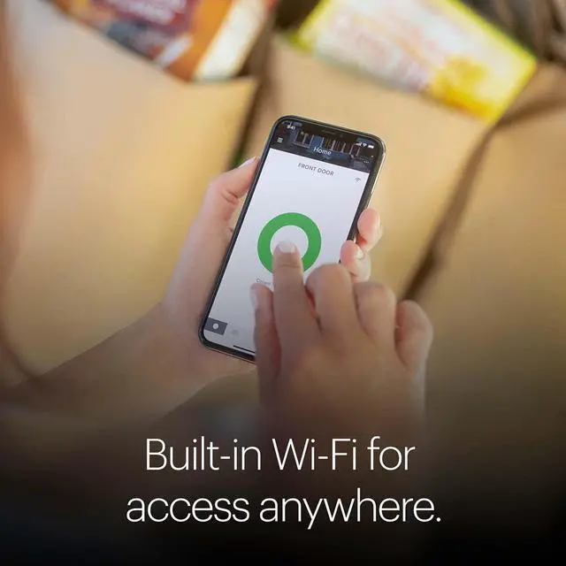Alt view image 6 of 9 - August Home, Wi-Fi Smart Lock (4th Generation) – Fits Your Existing Deadbolt in Minutes, Matte Black