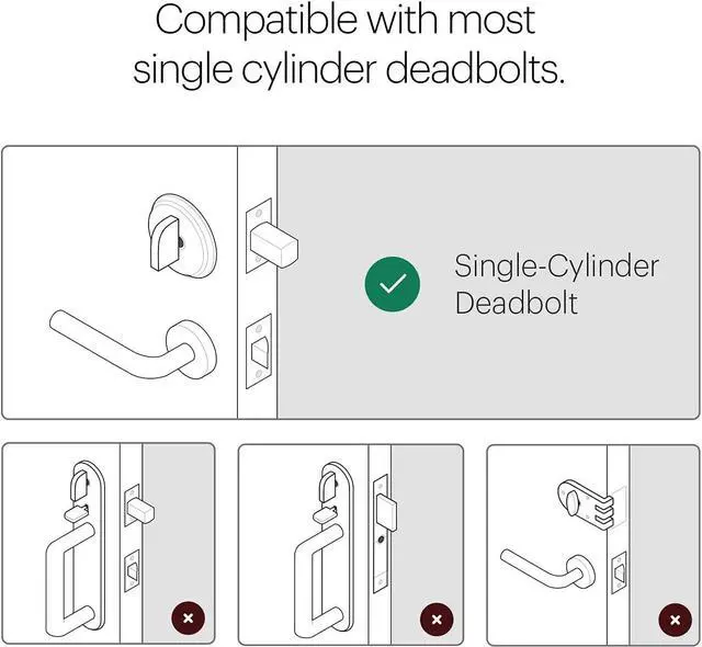 Alt view image 9 of 9 - August Home, Wi-Fi Smart Lock (4th Generation) – Fits Your Existing Deadbolt in Minutes, Matte Black