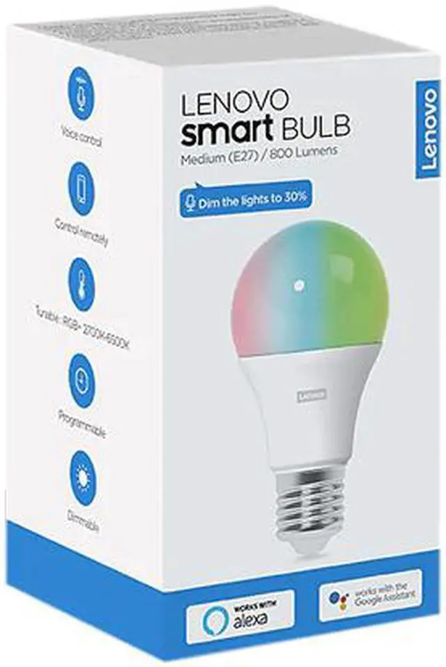 Alt view image 2 of 2 - Lenovo ZA7H0000WW Smart Bulb