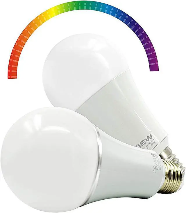 Alt view image 6 of 7 - iVIEW ISB600-2 Smart Wi-Fi Light Bulb Twin Pack