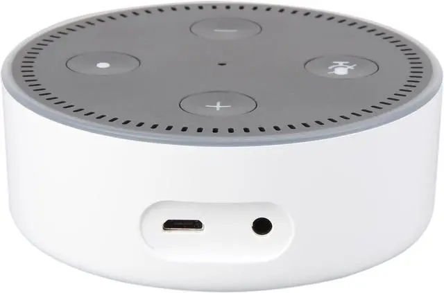 Alt view image 5 of 19 - Amazon Echo Dot - White