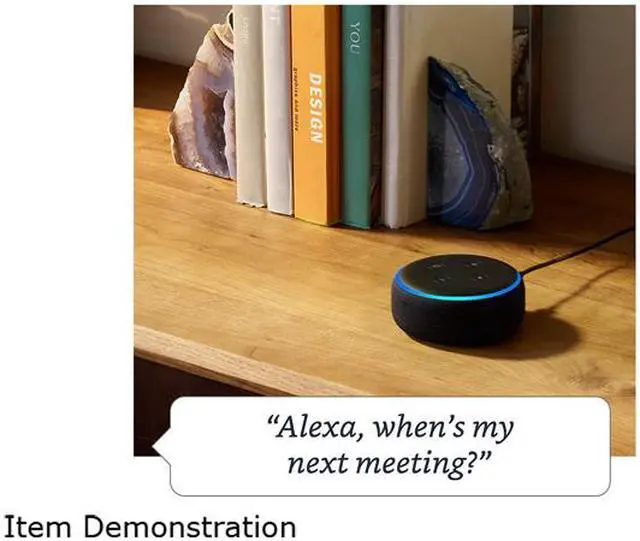 Alt view image 8 of 10 - Amazon B0792KTHKJ All-new Echo Dot (3rd Gen) - Smart Speaker with Alexa (Charcoal)