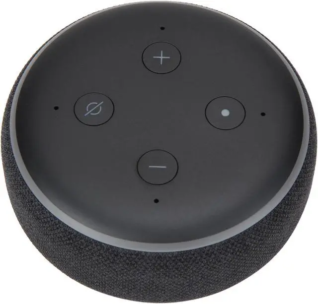 Alt view image 6 of 10 - Amazon B0792KTHKJ All-new Echo Dot (3rd Gen) - Smart Speaker with Alexa (Charcoal)