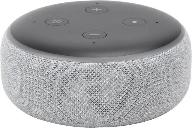 Alt view image 5 of 10 - Amazon B0792K2BK6 All-new Echo Dot (3rd Gen) - Smart Speaker with Alexa (Heather Gray)