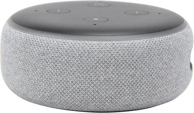 Alt view image 8 of 10 - Amazon B0792K2BK6 All-new Echo Dot (3rd Gen) - Smart Speaker with Alexa (Heather Gray)