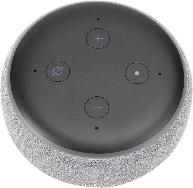 Alt view image 9 of 10 - Amazon B0792K2BK6 All-new Echo Dot (3rd Gen) - Smart Speaker with Alexa (Heather Gray)