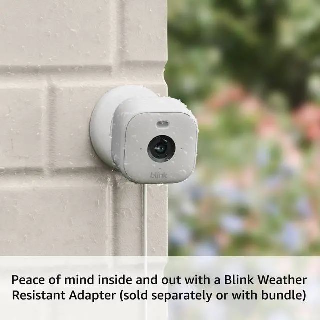 Alt view image 4 of 4 - Blink Mini 2 Plug-in Smart Security Camera - 1 Camera (White)
