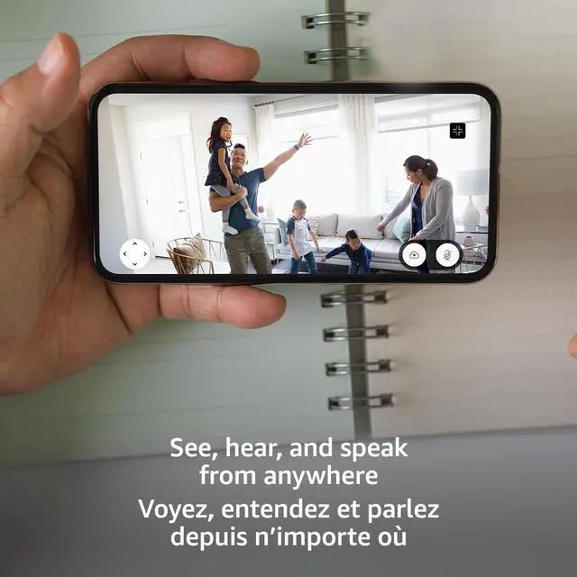 Alt view image 7 of 8 - Blink Mini Pan-Tilt 1920 x 1080 MAX Resolution Rotating Indoor Plug-in Smart Security Camera - White