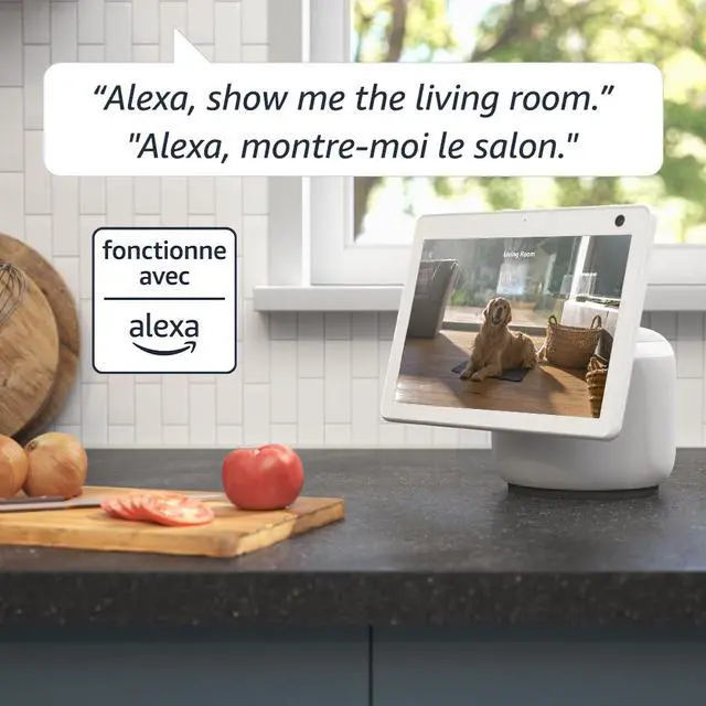 Alt view image 8 of 8 - Blink Mini Pan-Tilt 1920 x 1080 MAX Resolution Rotating Indoor Plug-in Smart Security Camera - White