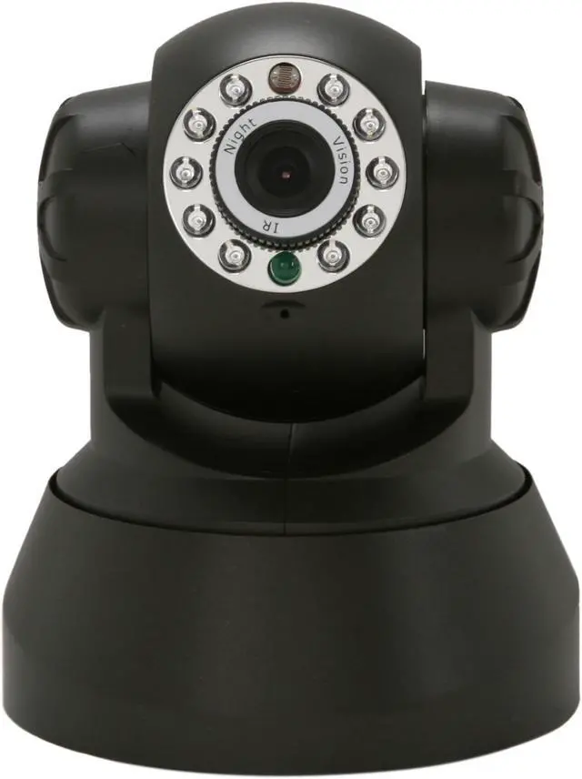 Alt view image 2 of 5 - Zmodo CM-I11123BK Wireless WiFi IR Pan Tilt Network Camera