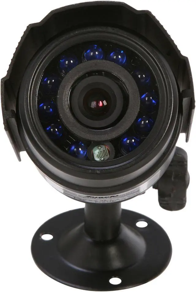 Alt view image 7 of 10 - Zmodo PKD-DK40107 4 Ch DVR & 4 CMOS 480 TVL Cam Kit