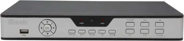 Alt view image 2 of 9 - Zmodo KDA4-NARQZ4ZN-5G 4Ch DVR with 500GB HDD & 4 Sony CCD Cam Kit