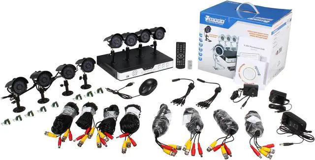 Alt view image 11 of 11 - Zmodo KDS8-NARQZ8ZN 8 Channel H.264 Level Surveillance DVR Kit