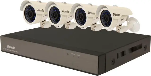 Main image of Zmodo KDS4-BARBZ4ZN 4 Channel H.264 Level Surveillance DVR Kit