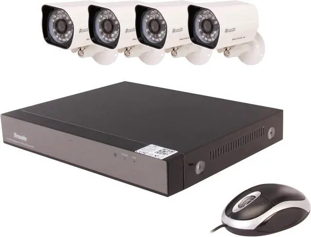 Main image of Zmodo ZP-KC1H04-P 4 Channel 4 IP 720P PoE NVR System (no HDD)