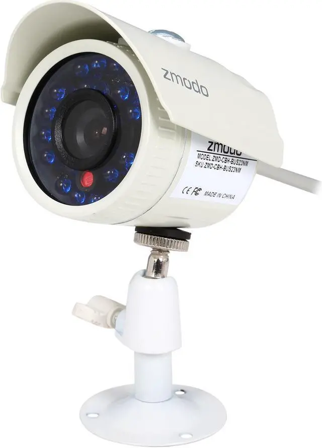 Alt view image 4 of 9 - Zmodo KHI8-YARUZ4ZN 8 Channel H.264, 960H DVR Security System with 4 x 700TVL Night Vision w/IR Cut Outdoor Cameras (No HDD)