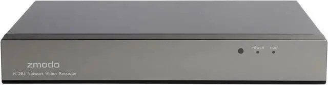 Alt view image 2 of 10 - Zmodo 8 Channel NVR with 2TB HDD 8 Full HD 1080p sPoE IP Security Camera System