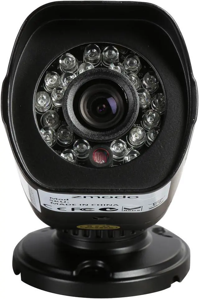 Alt view image 6 of 10 - Zmodo 8 Channel NVR with 2TB HDD 8 Full HD 1080p sPoE IP Security Camera System