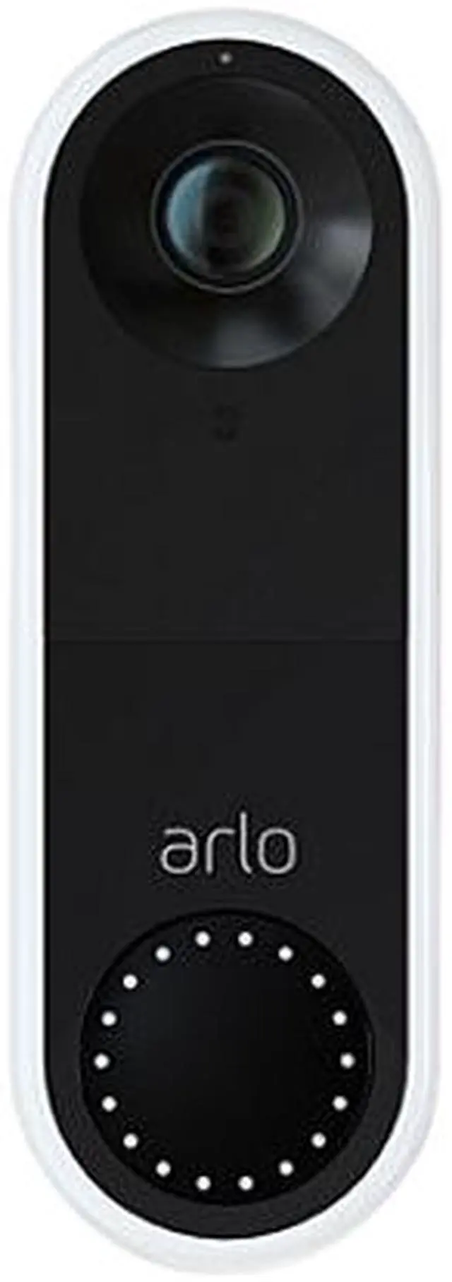 Alt view image 2 of 9 - Arlo Essential Wired Video Doorbell - HD Video, 180° View, Night Vision, 2 Way Audio, DIY Installation (wiring required), Security Camera, Doorbell Camera, Home Security Cameras, White - AVD1001