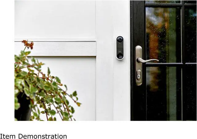 Alt view image 4 of 9 - Arlo Essential Wired Video Doorbell - HD Video, 180° View, Night Vision, 2 Way Audio, DIY Installation (wiring required), Security Camera, Doorbell Camera, Home Security Cameras, White - AVD1001