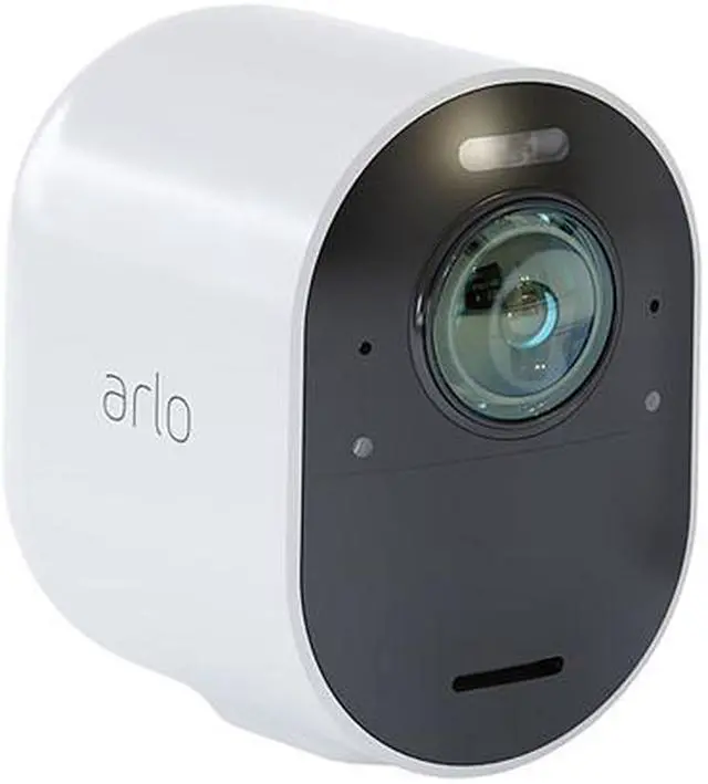 Alt view image 2 of 6 - Arlo Ultra VMS5240-100PAS Wire-Free Security System with 2 Bullet 4K HD Cameras - White