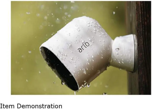 Alt view image 5 of 8 - Arlo Pro 3 - Wire-Free Security 3 Camera System, 2K Resolution with HDR, 160° View, Indoor/Outdoor, Color Night Vision, Spotlight, 2-Way Audio, Rechargeable Battery, Siren (VMS4340P)