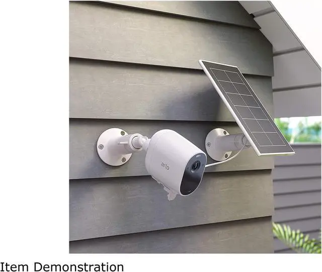 Alt view image 4 of 4 - Arlo Camera BUNDLE VM2030136001BN - 1 Arlo Essential Spotlight Wireless Camera + 1 Arlo Essential Solar Panel
