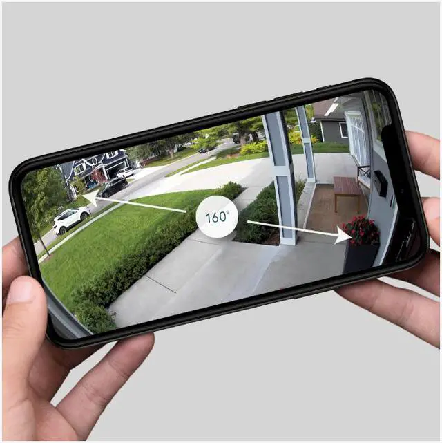 Alt view image 6 of 8 - Arlo Pro 5S 2K Spotlight Camera - 3 Pack Security Cameras Wireless Outdoor, Dual Band Wi-Fi, Color Night Vision, 2-Way Audio, Home Security Cameras, Home Improvement