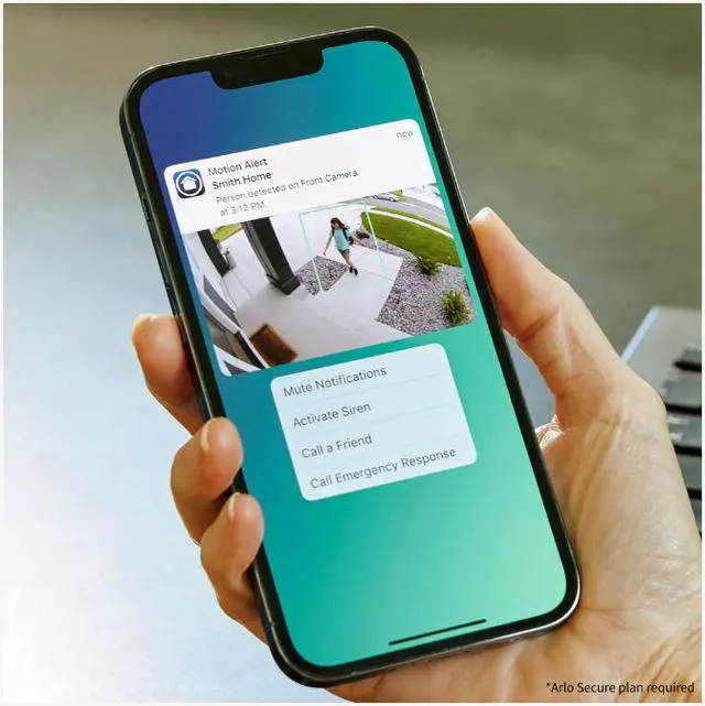 Alt view image 7 of 8 - Arlo Pro 5S 2K Spotlight Camera - 3 Pack Security Cameras Wireless Outdoor, Dual Band Wi-Fi, Color Night Vision, 2-Way Audio, Home Security Cameras, Home Improvement