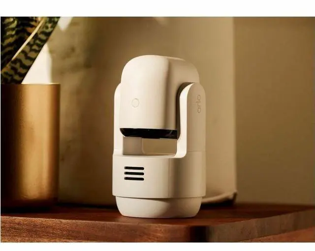 Alt view image 3 of 3 - Arlo Essential 3 Megapixel Indoor 2K Network Camera - Color - Infrared Night Vision - 2304 x 1296 - Wi-Fi - Table Mount, Wall Mount, Ceiling Mount - VMC3073-100NAS