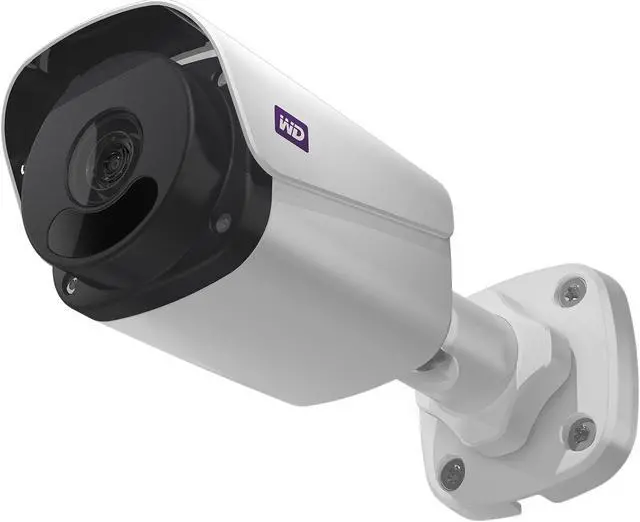 Alt view image 4 of 5 - WD ReadyView 4MP Surveillance Camera, IP67-rated, ONVIF-compliant, PoE, with Intelligent Video Surveillance (IVS) Features - WDBWGK0000NWT-HESN