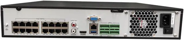 Alt view image 3 of 7 - Gyration CYBERVIEW N32 32-Channel Network Video Recorder with PoE