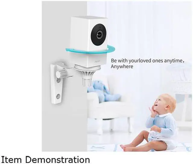 Alt view image 4 of 6 - Inland NexHT My Guard Smart 1080P Full HD WiFi Security Camera with Night Vision/Motion Detection/Two-Way Audio/Pan/D-Tilt/D-Zoom/360