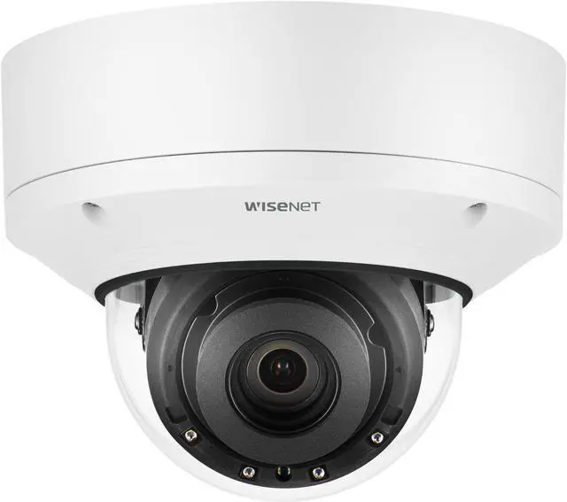 Main image of Hanwha Techwin PND-A9081RV 3840 x 2160 MAX Resolution Metal shielded RJ-45(10/100/1000 BASE-T) 4K IR Indoor Vandal Dome AI Camera