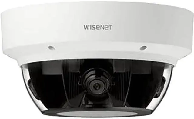Main image of Wisenet PNM-9002VQ Network Camera - Color - Dome - White - H.265, H.264, MJPEG, H.264B, H.264H - 2560 x 1920 - 60 fps