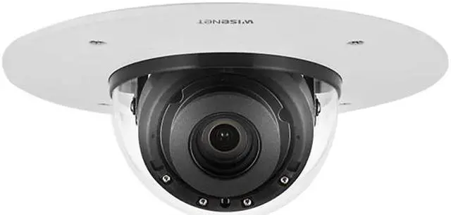 Alt view image 2 of 3 - Hanwha Techwin XND-8082RF 3328x1872 MAX Resolution Metal shielded RJ-45(10/100/1000BASE-T) 6MP Flush Mount IR Network Dome Camera