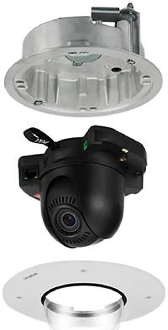 Alt view image 3 of 3 - Hanwha Techwin XND-8082RF 3328x1872 MAX Resolution Metal shielded RJ-45(10/100/1000BASE-T) 6MP Flush Mount IR Network Dome Camera