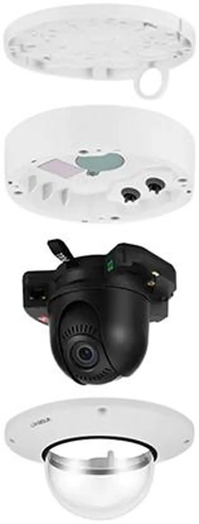 Alt view image 5 of 5 - Hanwha Techwin XND-9082RV 3840 x 2160 MAX Resolution RJ45 4K Vandal-Resistant Indoor IR Network Dome Camera