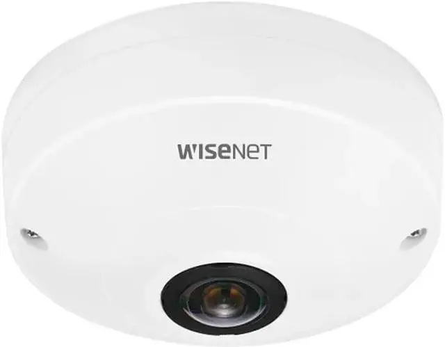 Main image of Hanwha Techwin QNF-8010B RJ-45(10/100BASE-T) Q Series 6 MP Sensor 360° Indoor Fisheye Camera
