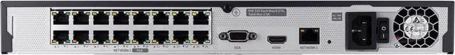 Alt view image 2 of 2 - Hanwha Techwin ARN-1610S-4TB 16 CH PoE NVR