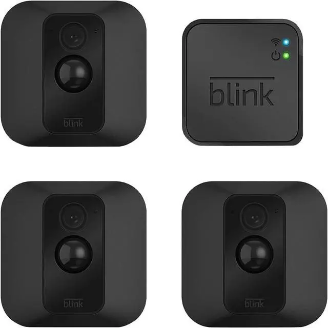 Alt view image 9 of 15 - Blink - XT Home Security Camera System, Motion Detection, HD Video, 2-Year Battery, Free Cloud Storage Included - 3 Camera - Black