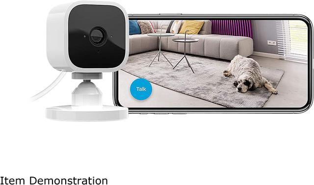 Blink Indoor Smart Security Camera with 1080 HD Video in White