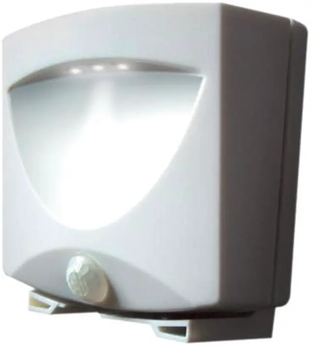 Main image of Maxsa 40341 Battery Powered Motion Activated Outdoor Night Light -white