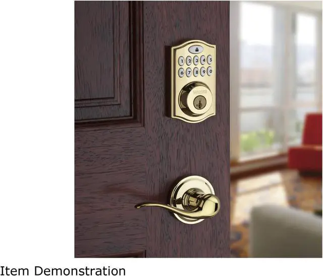 Alt view image 3 of 3 - Weiser 9GED18000-007 SmartCode 10 Traditional with Zigbee Electronics - Zigbee Electronic Lock in Brass