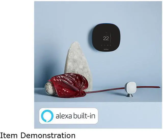 Alt view image 9 of 9 - Ecobee EB-STATESC-01 SmartThermostat with Voice Control