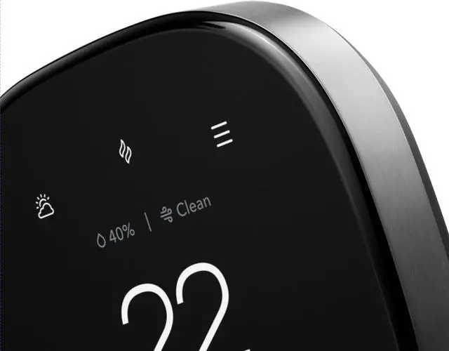 Alt view image 3 of 12 - Ecobee Smart Thermostat Premium with voice control and Built in Air Quality Monitor and Smart Sensor, EB-STATE6C-01