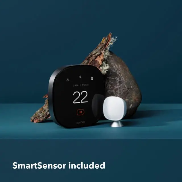Alt view image 11 of 12 - Ecobee Smart Thermostat Premium with voice control and Built in Air Quality Monitor and Smart Sensor, EB-STATE6C-01