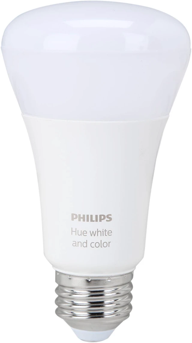 Alt view image 2 of 4 - Philips Hue 471960 White and Color Ambiance A19 60W Equivalent Smart Bulb Starter Kit