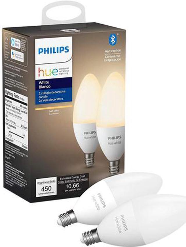 Buy Philips Hue Bulbs E14 (LED) 5.5W Bluetooth White