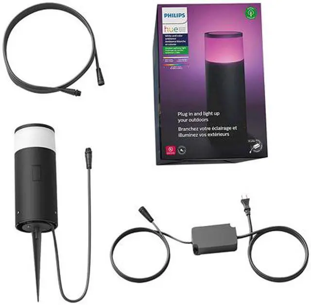 Alt view image 2 of 9 - Philips Hue 802090 Calla Outdoor Bollard